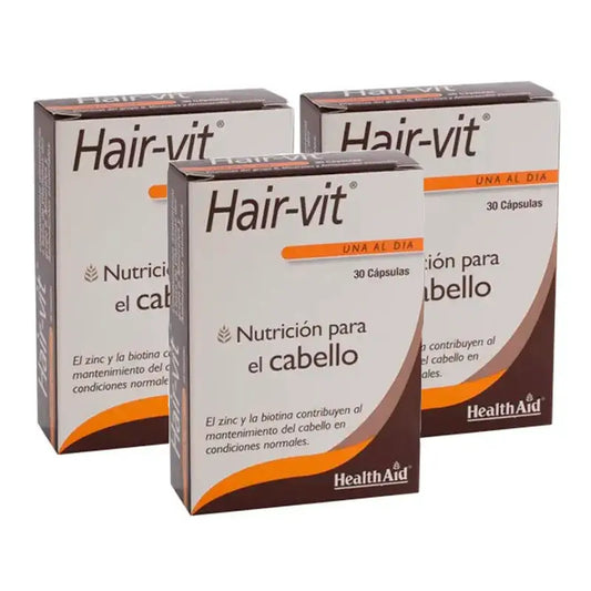 Health Aid Hair Vit, balenie 3 x 30 tabliet