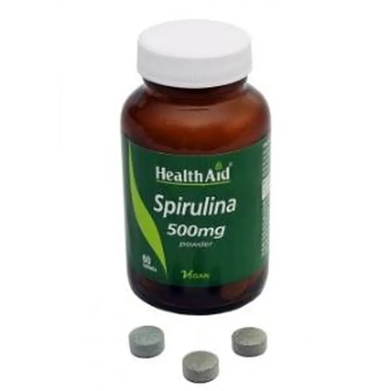 Health Aid Spirulina 60Comp.