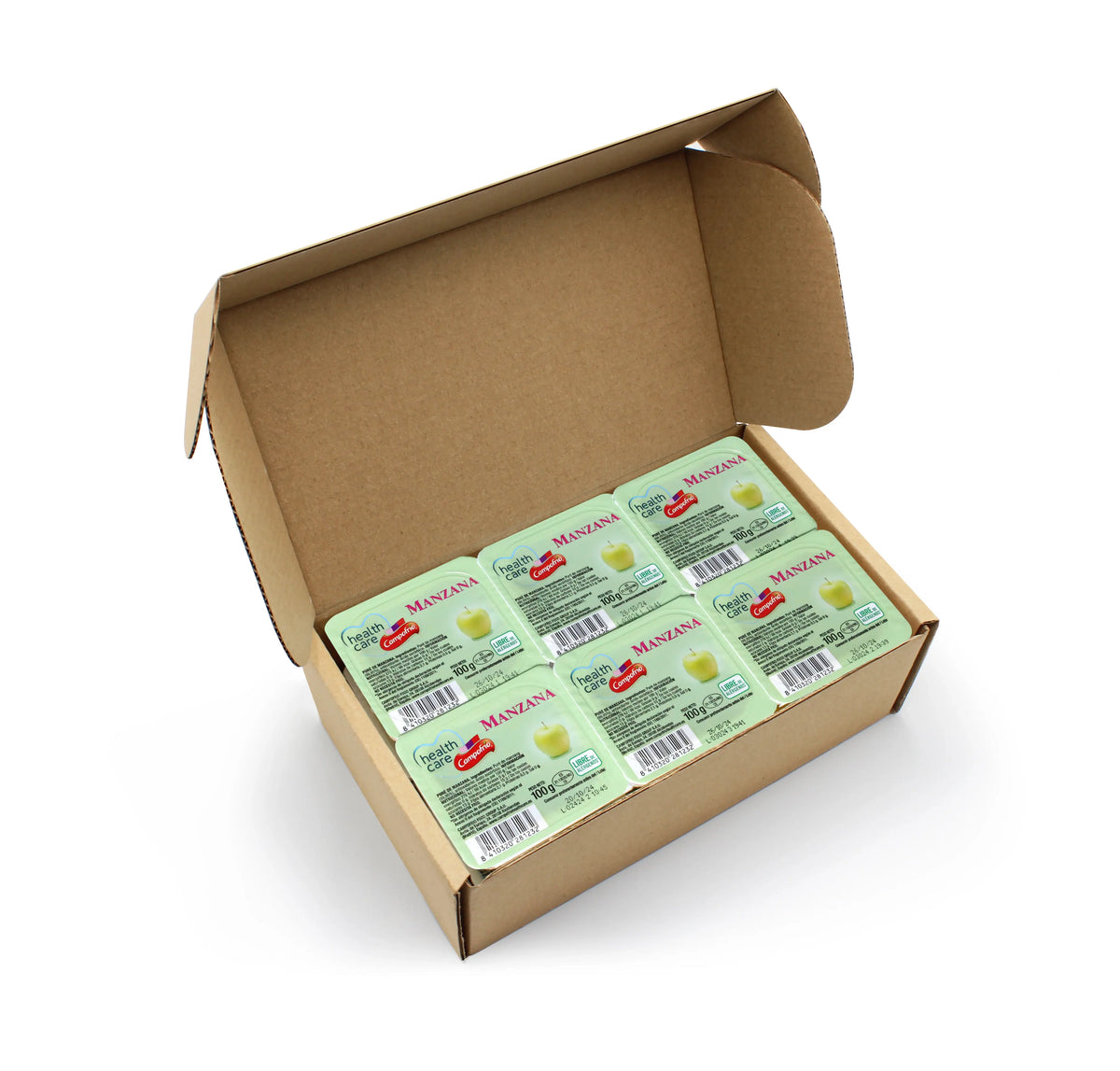 Health Care Campofrio Rozdrvené jablká 100 g x 12 kusov