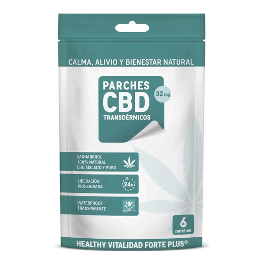 Healthy Vitalidad Forte Plus Healthy Vitalidad Forte Plus CBD náplasti, 6 ks. 