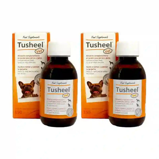 Heel Tusheel Veterinárny sirup proti kašľu pre psov a mačky, 2 x 150 ml 