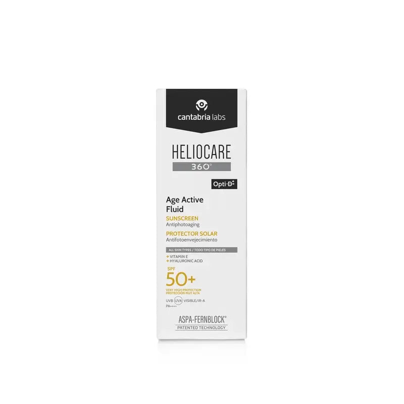 Heliocare 360° Age Active Fluid SPF 50, ultralehký, 50 ml