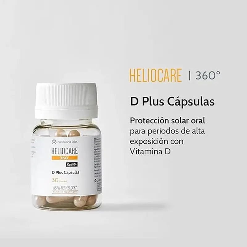 Heliocare 360° D Plus, 30 kapsúl