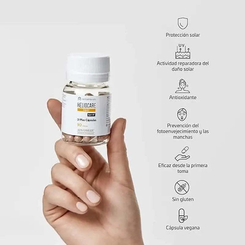 Heliocare 360° D Plus, 30 kapsúl