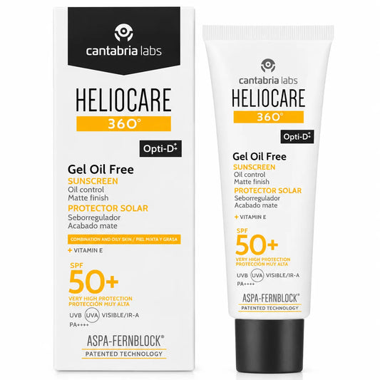 Heliocare 360º bezolejový opaľovací gél na tvár SPF 50+, 50 ml