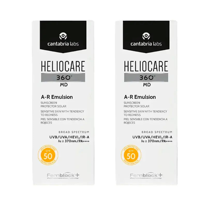 Heliocare 360º Md A-R emulzia, 2 × 50 ml