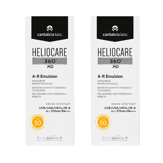 Heliocare 360º Md A-R emulzia, 2 × 50 ml