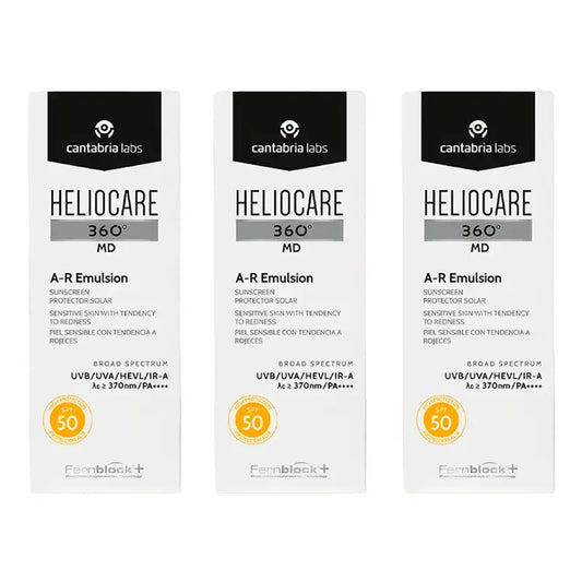 Heliocare 360º Md A-R emulzia, 3 x 50 ml