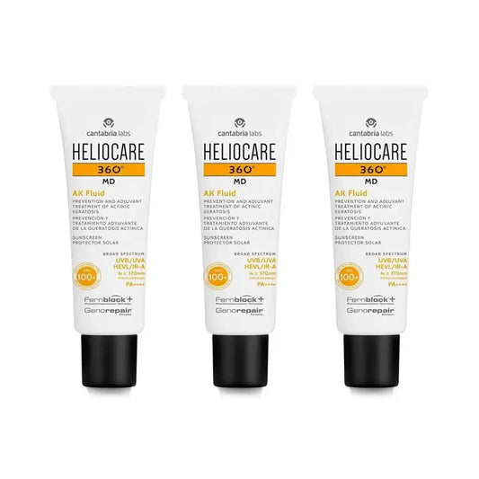 Heliocare 360º Md Ak Fluid, 3 × 50 ml 
