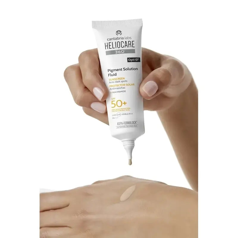 Heliocare 360º Pigment Solution – opaľovací krém na tvár a telo SPF50+, 2x50 ml