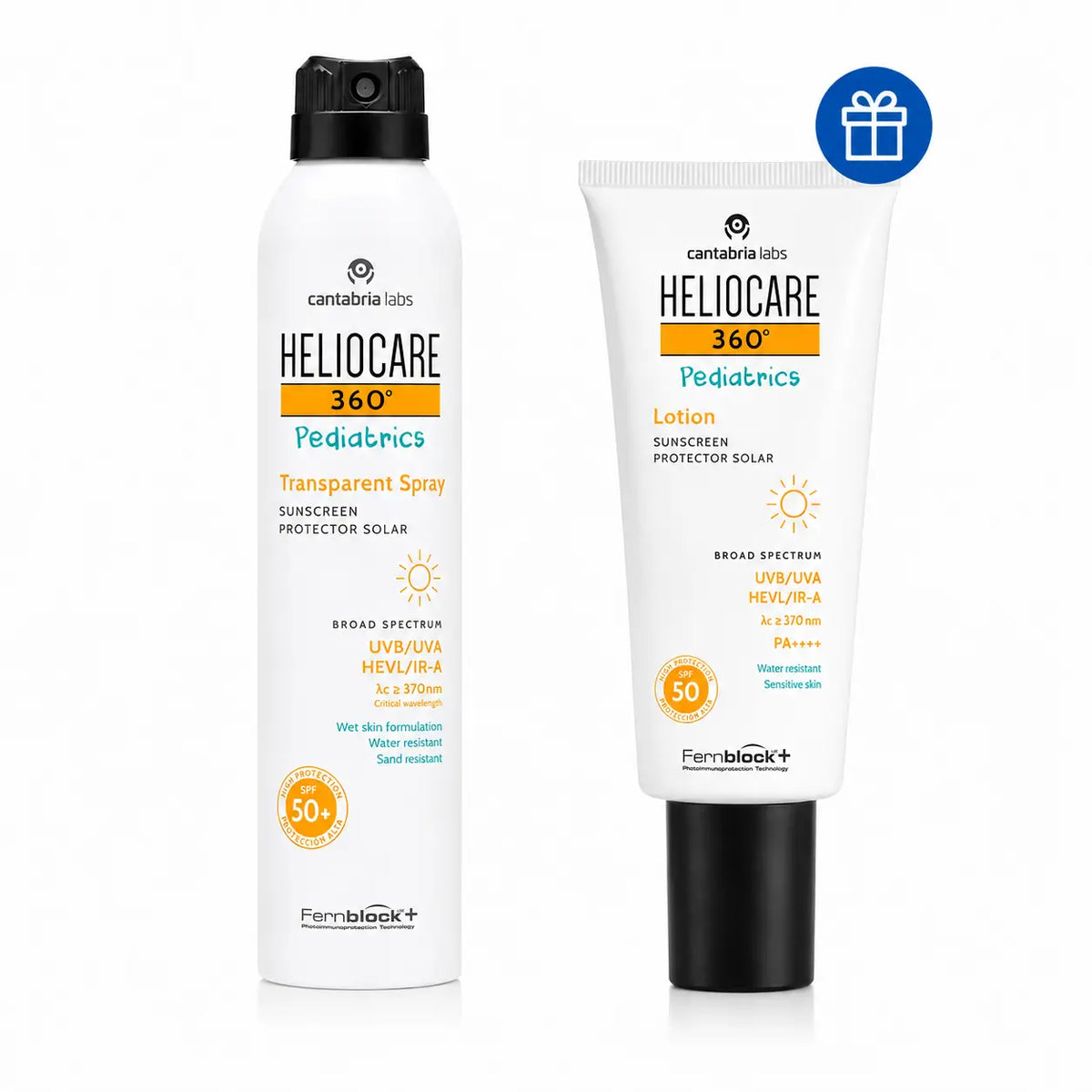Heliocare 360º Pediatrics priehľadný sprej SPF 50+ 200 ml