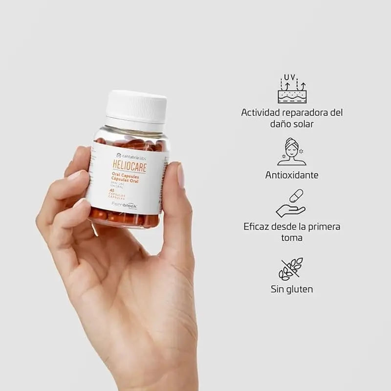 Heliocare na vnútorné užívanie, 90 kapsúl