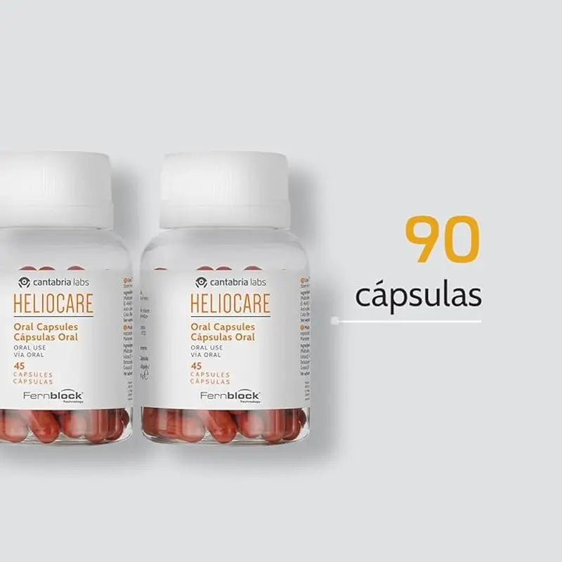 Heliocare na vnútorné užívanie, 90 kapsúl