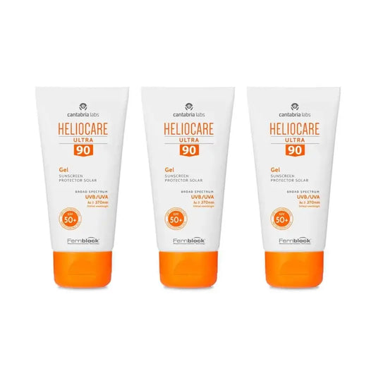 Heliocare Ultra 90 gél SPF 50+, 3 × 50 ml 