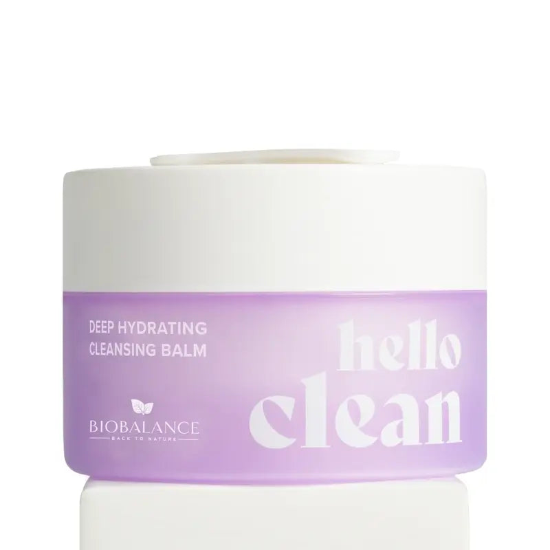 Hello Clean Bio Balance Hĺbkovo hydratačný čistiaci balzam s 3D kyselinou hyalurónovou, 100 ml