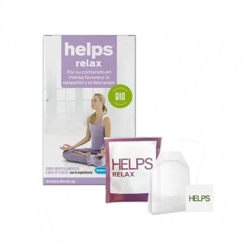 Helps Balance Relax Eco, 20 vrecúšok čaju