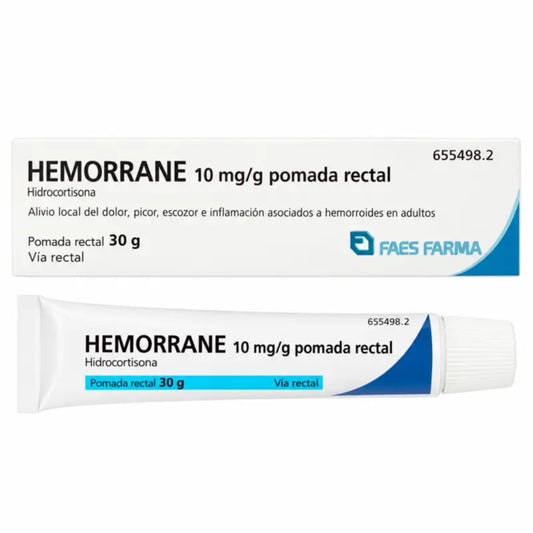 Hemorrane 10 mg rektálna masť 30 g