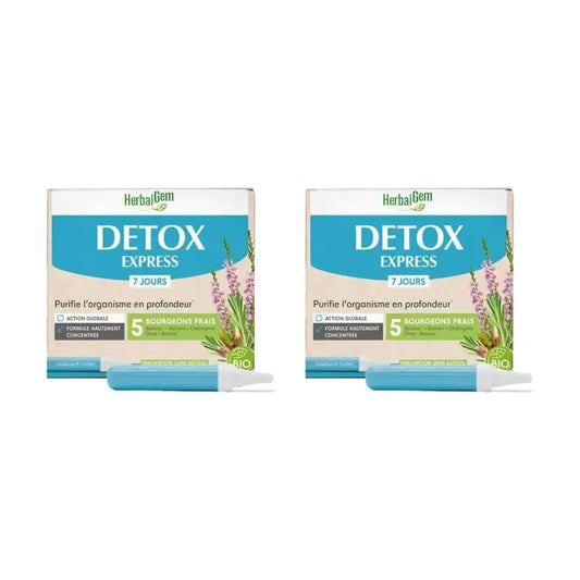 Herbalgem Detox Express, 7 × 10 ml, balenie po 2 ks