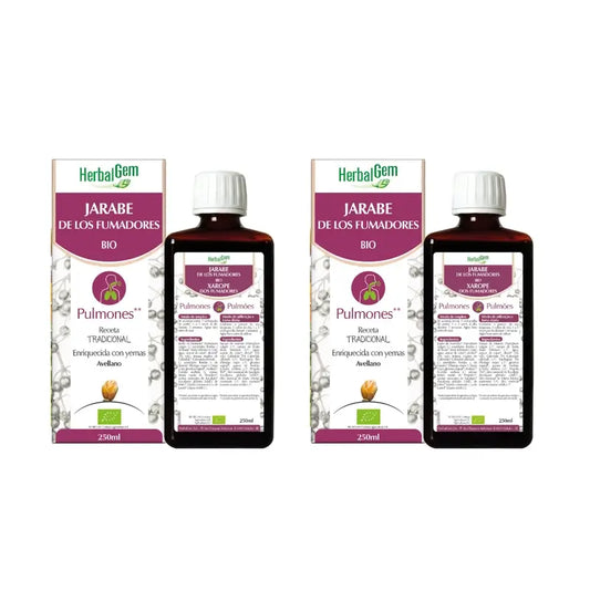 Herbalgem Sirup pre fajčiarov, 2 × 250 ml