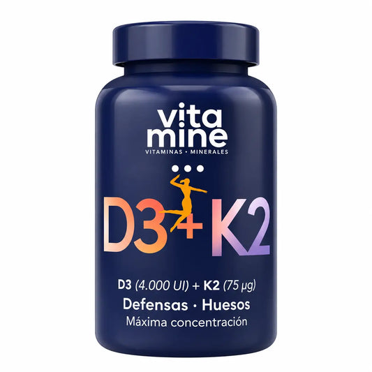 Herbora Vitamín D3 a K2, 60 žuvacích tabliet