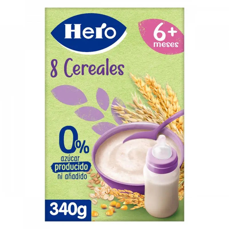 Hero Baby Obilná kaša  8 obilnín 340 g