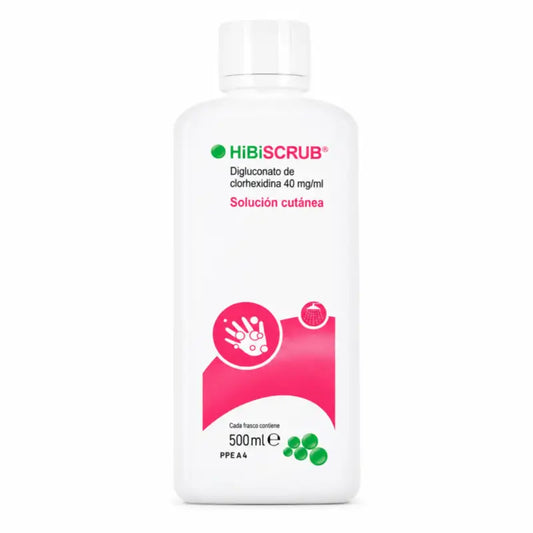 Hibiscrub 40 mg/ml kožný roztok, 500 ml
