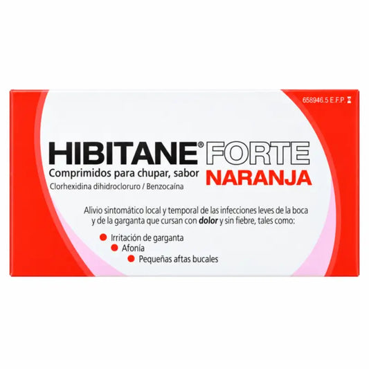 Hibitane Forte Pomaranč 20 pastiliek na cmúľanie