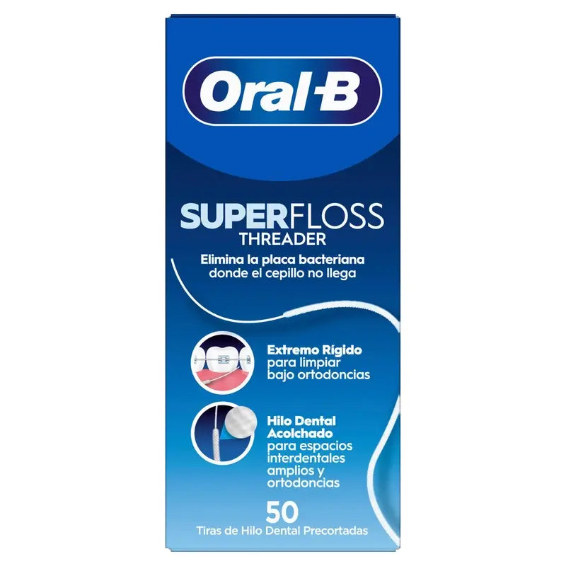 Oral-B Super Floss zubná niť, 50 kusov