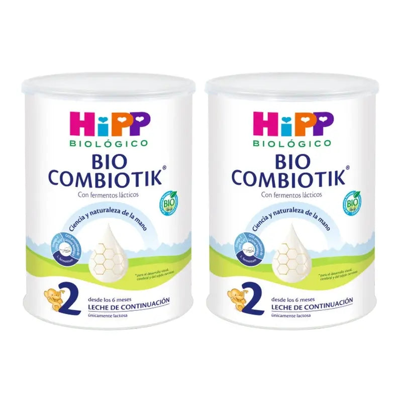 Hipp Combiotik 2, pokračovacie mlieko, balenie 2 x 800 g