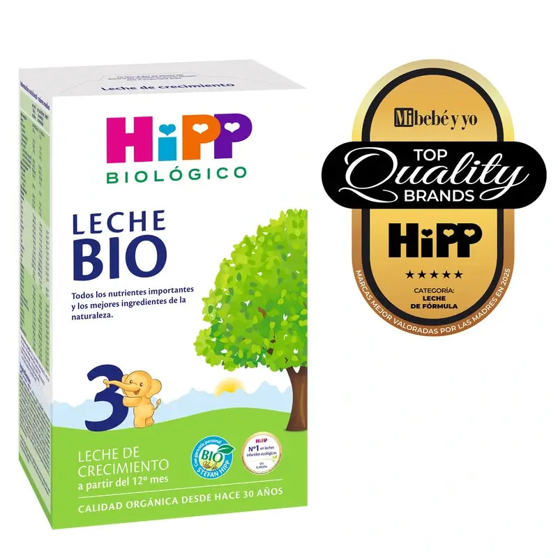 Hipp Bio rastové mlieko č. 3, balenie 4 x 500 g