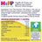 Hipp Bio – jablkovo-banánová kaša s sušienkami, 190 g