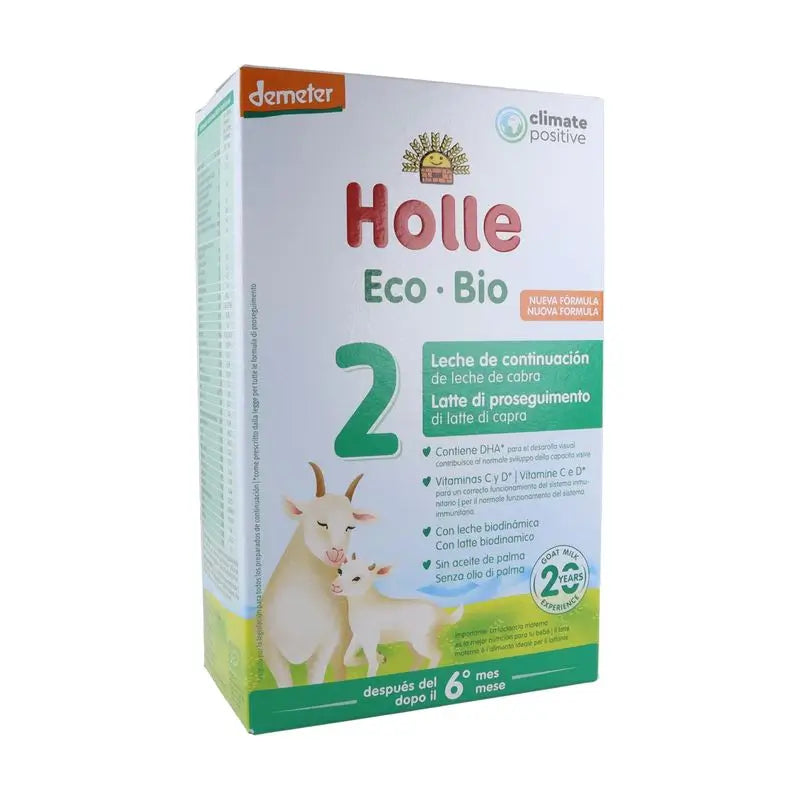 Holle Kozie mlieko pre pokračujúce kŕmenie 2, od 6 mesiacov, 400 g