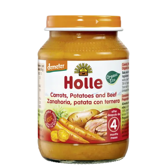 Holle Organic Carrot, Potato and Beef Tart Organic, 190 Grams