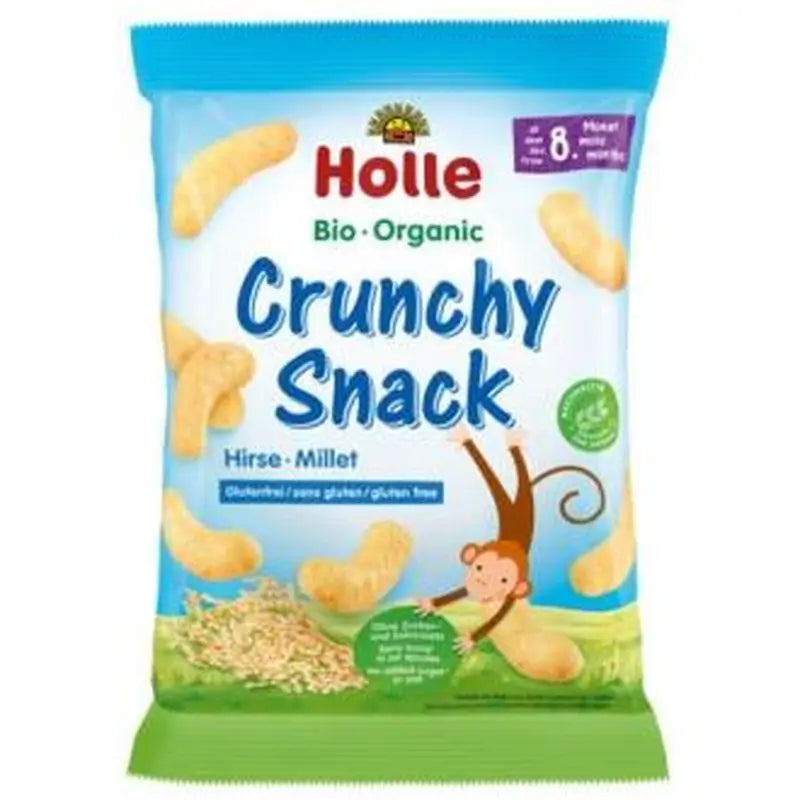 Holle Crunchy Millet Snack 8Months 25Grx8Packs Eco
