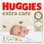 Huggies Extra Care veľkosť 1 (3–5 kg) detské plienky s motívom Disney, 28 kusov