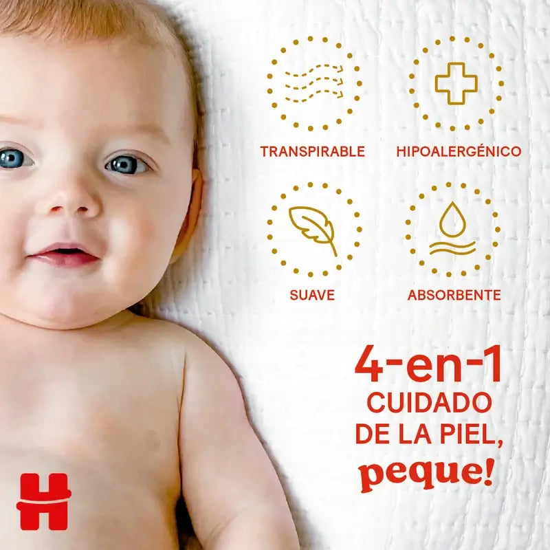 Huggies Extra Care veľkosť 2 (4–6 kg) detské plienky s motívom Disney, 160 kusov