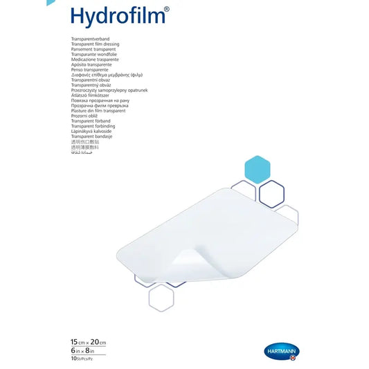 Hydrofilm – sterilný obväz 15 × 20 cm, 10 kusov