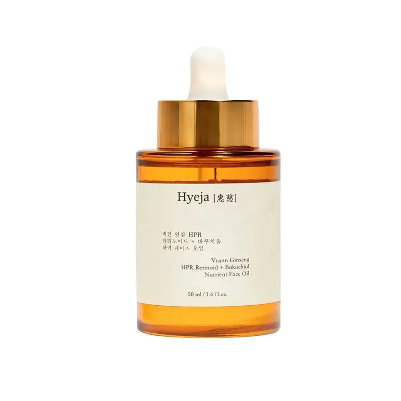 Hyeja Vegan Ginseng Hpr Retinoid + Bakuchiol Výživný pleťový olej, 50 ml