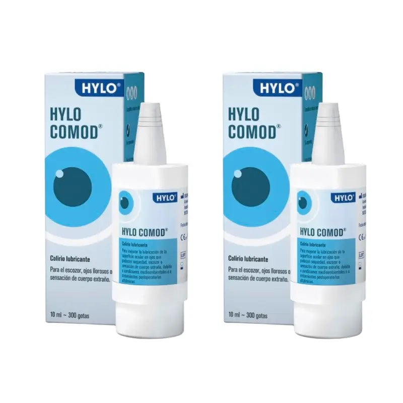 Hylo Comod očné kvapky 10 ml, balenie po 2 ks