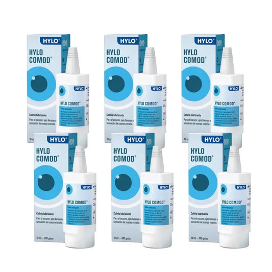 Hylo Comod očné kvapky 10 ml, balenie po 6 kusoch