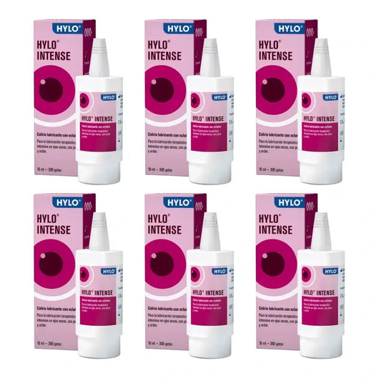 Hylo Intense očné kvapky 10 ml, balenie po 6 kusoch