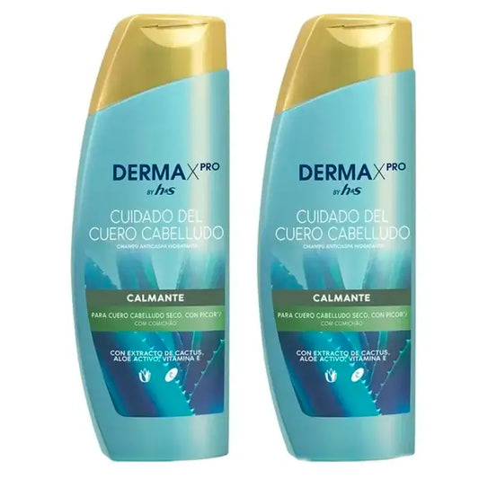 H&S Šampón Dermaprox upokojujúci, balenie 2 x 300 ml
