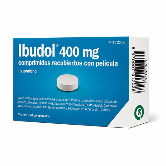 Ibudol Efg 400 mg, 20 obalených tabliet