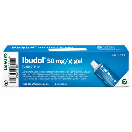 Ibudol 50 mg/g gél, 30 g
