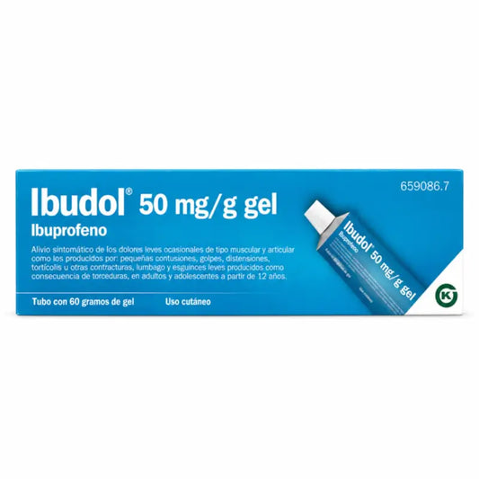 Ibudol 50 mg/g gél, tuba 60 g