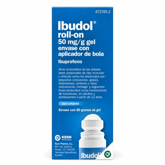 Ibudol Roll-On 50 mg/g lokálny gél 60 g