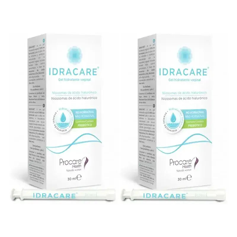Idracare hydratačný vaginálny gél, balenie 2 x 30 ml
