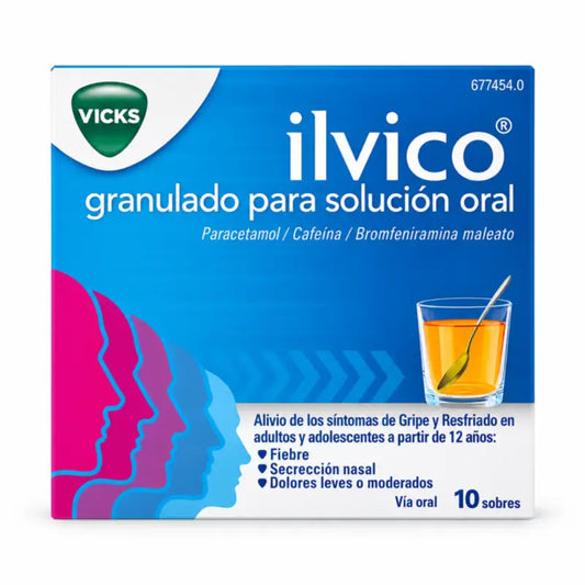 Ilvico v granulovanej forme na prípravu perorálneho roztoku
