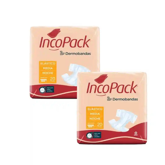 Incopack – anatomický elastický nočný obväz, veľkosť M, balenie po 2, 160 kusov.
