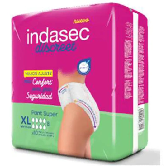 Indasec Discreet Pant Plus XL, 12 kusov